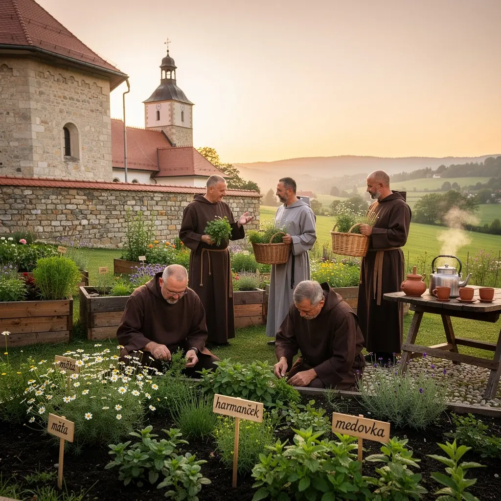 Záber na čajové lístky a sušené bylinky v sklenenom pohári.