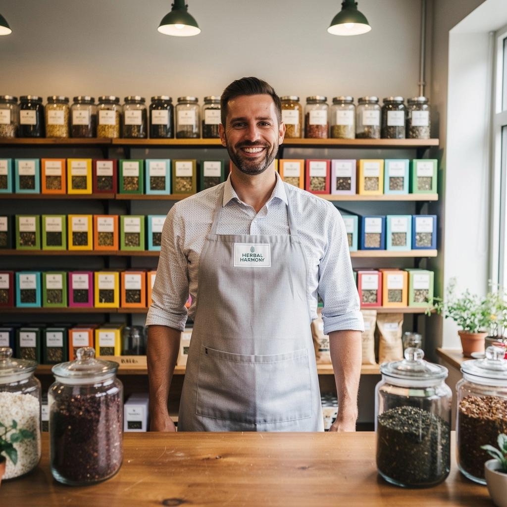 Detailné zobrazenie sušených bylín a kvetov pripravených na prípravu čaju.